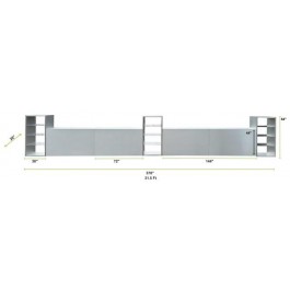 Aluminum 7Piece Modular Bar