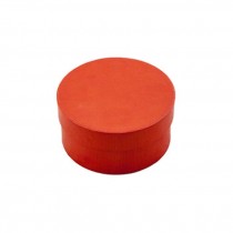 Hat Box- Small Red Round