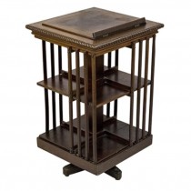 BOOKCASE-Rotating W/Book Stand Top