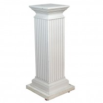 PEDESTAL-Doric-Sq Column-on-Castors