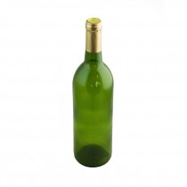 WINE BOTTLE-Generic Green Bottle W/Gold Top