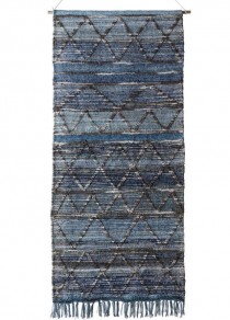 WALL TAPESTRY-Hand Woven Tapestry Fringe/Tassel Detail