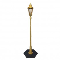 (60090413)Street Lamp - Ornate Gold |Electrified