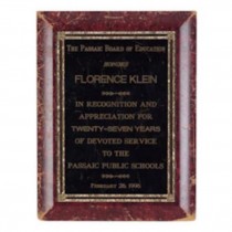 PLAQUE-AWARD-FLORENCE KLEIN