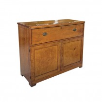 (40050084)SECRETARY-Mid Century Pine w|Pull Down Drawer