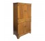 SECRETARY-Maple (4) Door Cabinet w|Pull Out Drawer