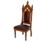 CHAIR-SIDE-GOTHIC-OAK-BRN UPHO