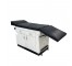 MEDICAL EXAMINATION TABLE-Black Bed w/White Under Storage Cabinets & Drawers