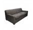 SOFA-Charcoal Tweed Square Arm Sleeper Sofa