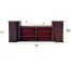 Mahogany Windowpane 4Piece Modular Bar