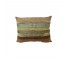 THROW PILLOW-Rectangular Muted Neutral Striped Pillow