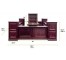 Mahogany Windowpane 13Piece Modular Bar (Square W/Back Bar)