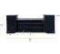 Black Tub 4Piece Modular Bar