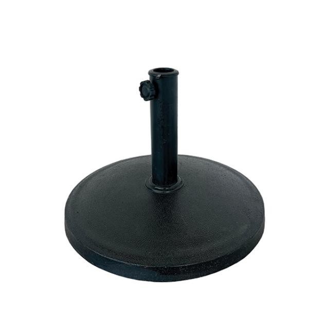 UMBRELLA STAND-Black Round Resin Base