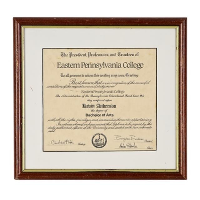 DIPLOMA-FRAMED