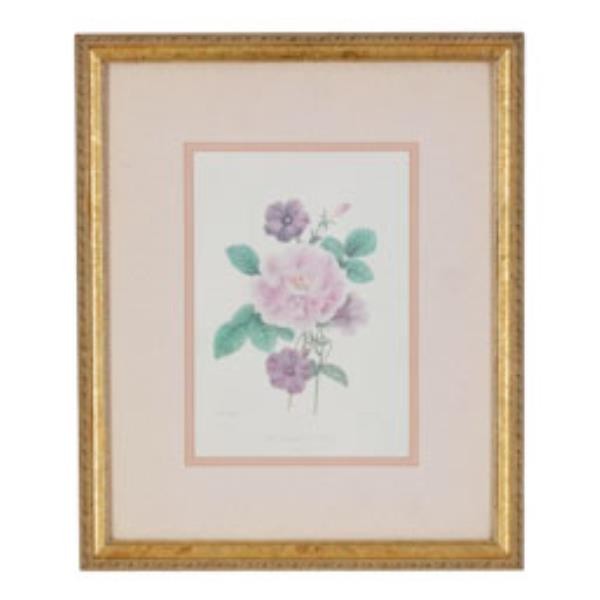 PRINT-15X17-FLORAL GOLD FRAME