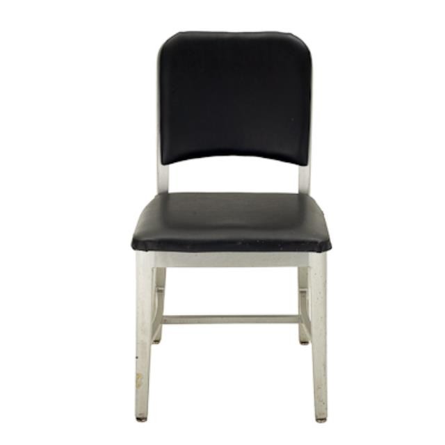 CHAIR-SIDE-BLK/STEEL