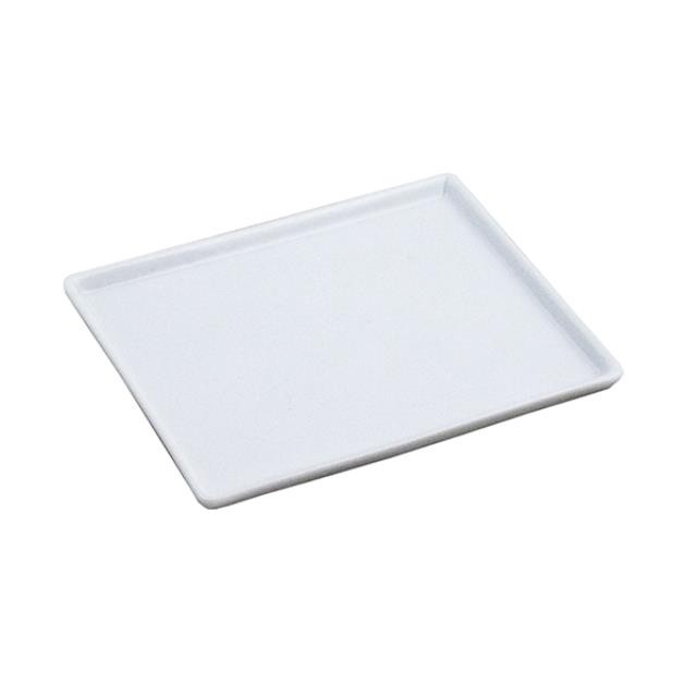 Rectangular White Tray W/Lip