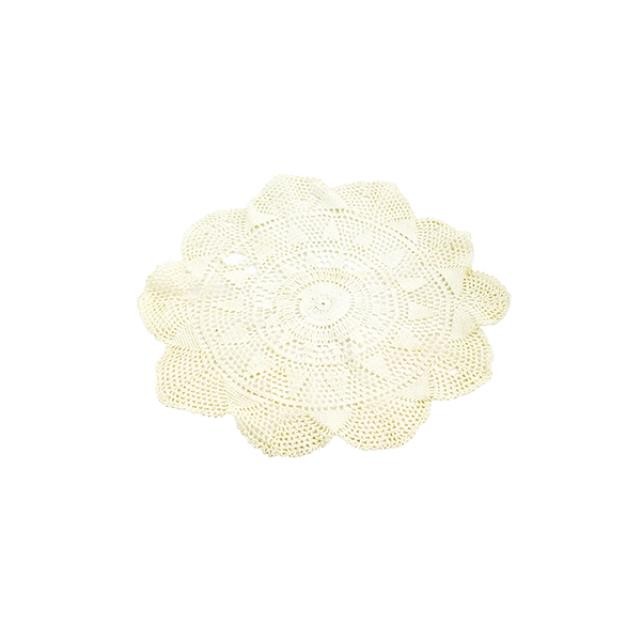 DOILY-White Mandala