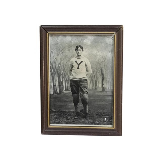 PRINT-Vintage Photo of Yale Football Player