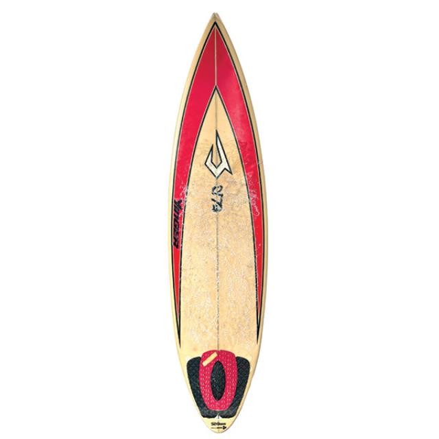 (76270021)SURFBOARD-Yinger Red Fiberglass