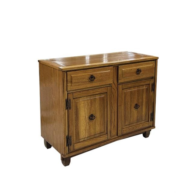 SIDEBOARD-Oak Veneer w|2 Drawers & 2 Doors