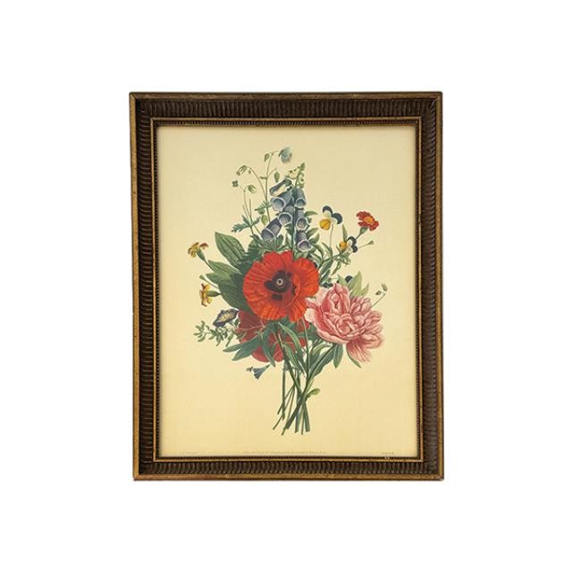 PRINT-Assorted Botanical Bouquet