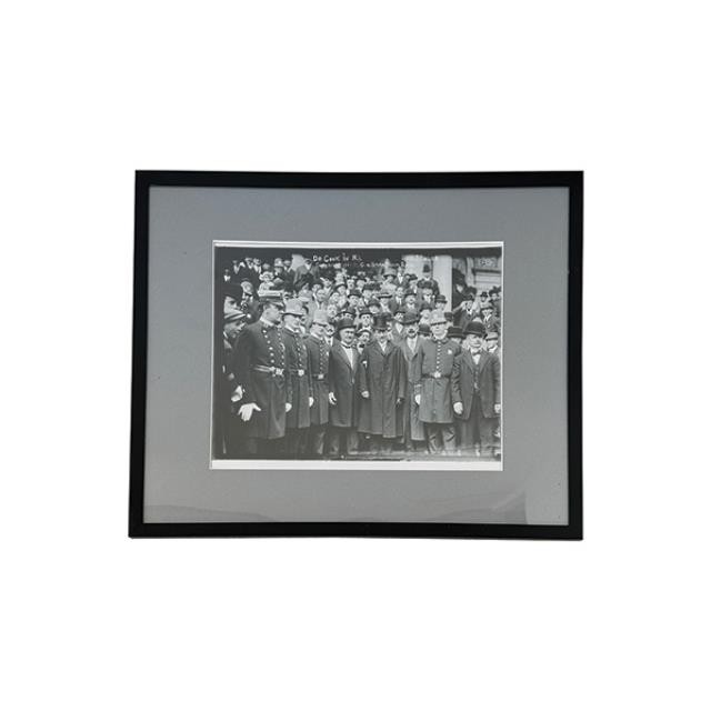 PRINT-Vintage Black & White Photo Of Dr. Cook in NY