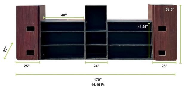 HD 5Piece Modular Bar