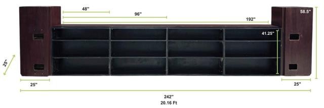 HD 6Piece Modular Bar