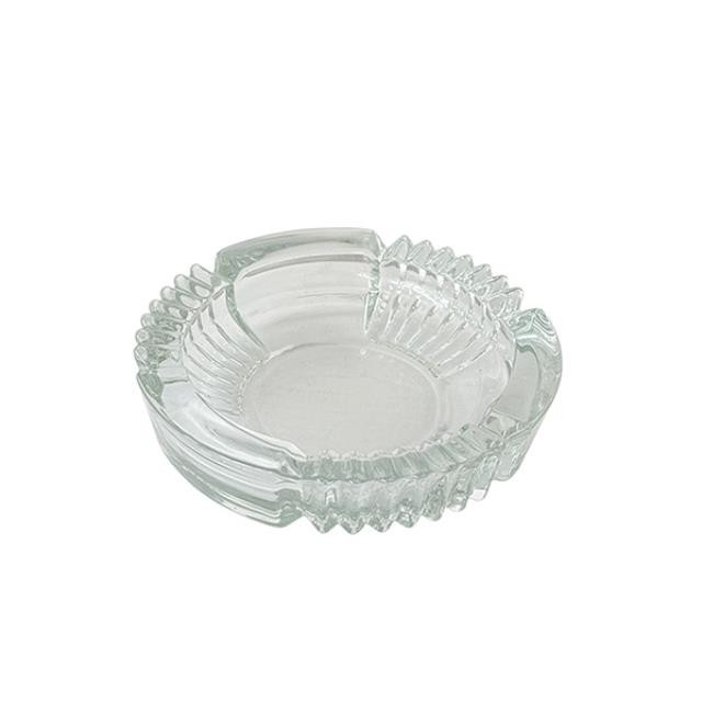 ASHTRAY-Amlong Crystal Classic Round Glass Ashtray