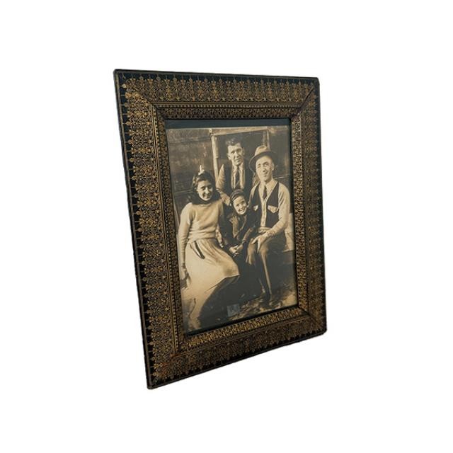 PICTURE FRAME-Baroque Black & Gold Decorative Frame