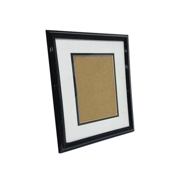 (52200470)PICTURE FRAME-Black Frame w|White Boarder